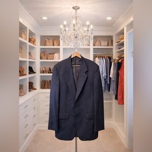 Oscar de la Renta Navy Blazer